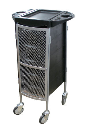 Salon Trolley w/ 5Drawer #ST-63 Black