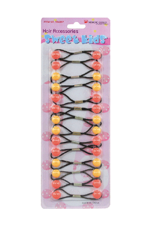 Gray Magic Gold Bubble Round #XS11 Orange/Yellow(S) -pc