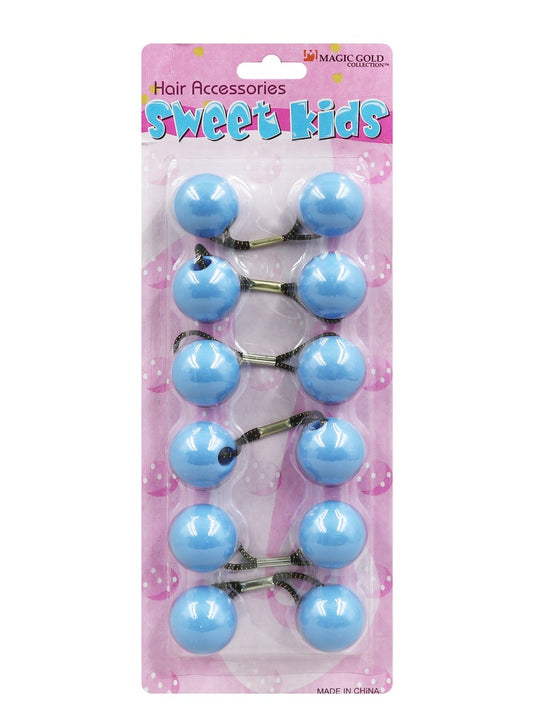 Gray Magic Gold Bubble Round #XL3 Light Blue(XL) -pc