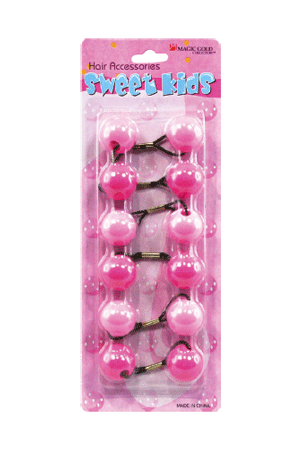 Plum Magic Gold Bubble Round #XL4 Pink Two-Tone(XL) -pc