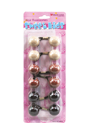 Thistle Bubble Round #XL8 Brown Mix(XL) -pc