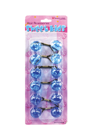 Lavender Magic Gold Bubble Round #XL14 Crystal Blue Mix(XL) -pc