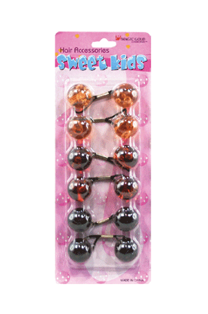 Magic Gold Bubble Round #904497 XL17 Crystal Brown Mix(XL) -pc