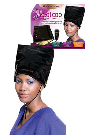 White Smoke Magic Gold Heat Cap(Black) #3216