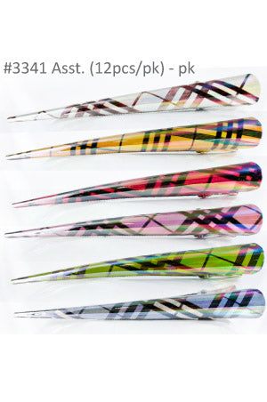 Hair Clip Long [12pcs/pk] #3341 -pk