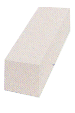 Emery Block Buffer White#3522 [12/pk]-pk