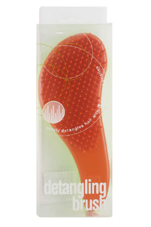 Brown MAGIC GOLD Detangling Brush #BR69622 - pc
