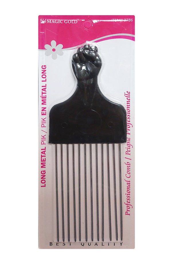 Magic Gold Metal Afro Pik #3786 (=PIK37860) - dz