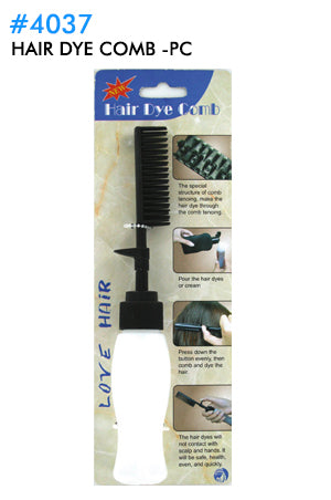 Hair Dye Comb #4037 - pc