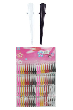 Kids Hair Long Clip #4047 [80pcs/pk] -pk