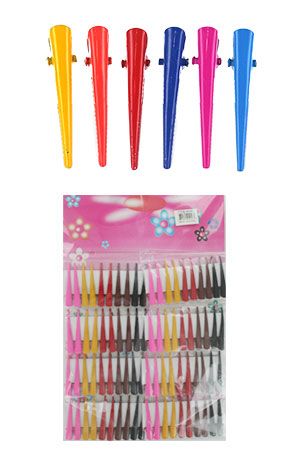Kids Hair Long Clip #4049 [100pcs/pk] -pk