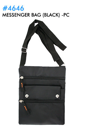 White Smoke Messenger Bag #4646 - pc