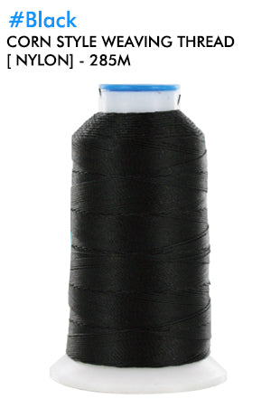 [Nylon] Corn Style Weaving Thread #4857 Black 285M -dz