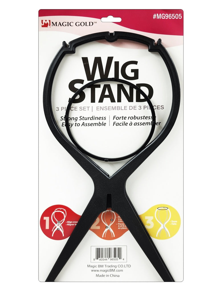 Magic Gold Wig Stand #MG96505 -pc