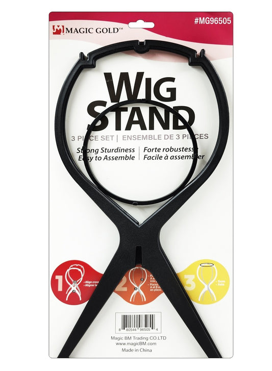 Magic Gold Wig Stand #MG96505 -pc