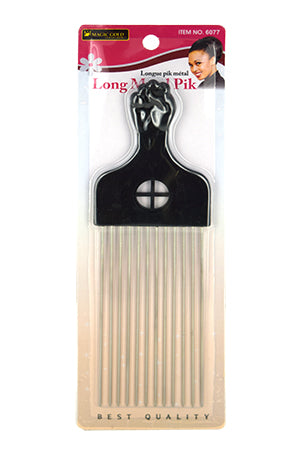 White Smoke Magic Gold Extra Long Metal Pik #6607 (=#6077. PIK24071) -dz