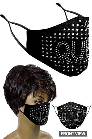 White Smoke Mask -Fashion Mask #99661**FINAL SALE**-dz