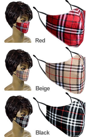 Mask -Fashion Mask #99670-3 color**FINAL SALE**-dz