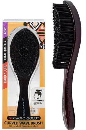 Magic Gold Wave Brush-Curved(Hard) #99801 -pc