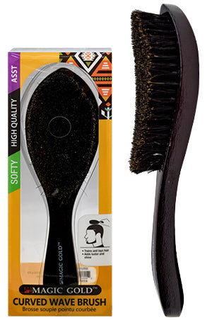 Magic Gold Wave Brush-Curved(Soft) #99802 -pc