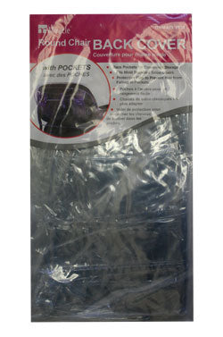 Dark Slate Gray Miracle Chair Back Cover w/ Pockets - Round #0034