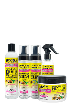 White Smoke Mango&Lime Braid 24pc DISPLAY SET(1) #92