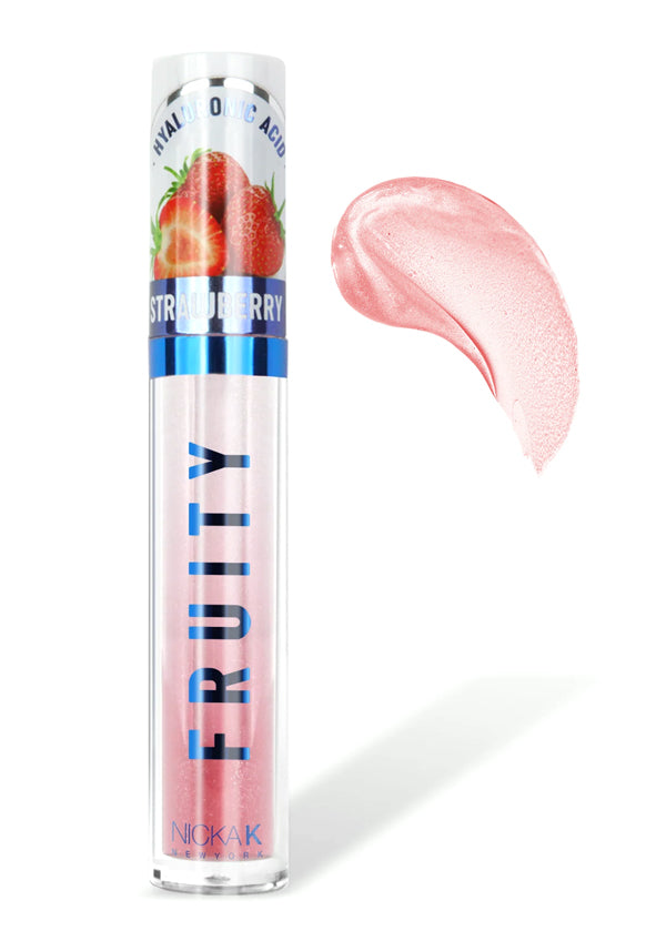 NK Fruity Lip Gloss -Strawberry #LGFR02 #94 -pc