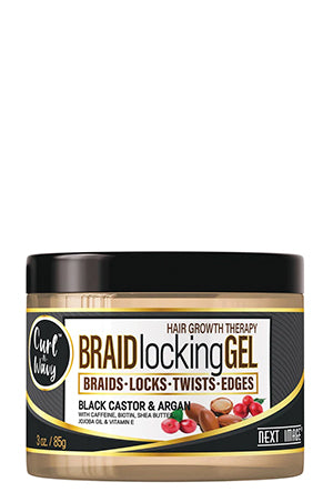 Next Image Braid Locking Gel Bla Ca&Argan 85g (3 oz) # 95
