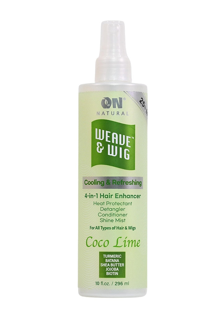 Next Image ON Weave & Wig 4-In-1 Hair Enhancer -Coco Lime (10 oz) #5B