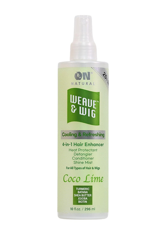 Next Image ON Weave & Wig 4-In-1 Hair Enhancer -Coco Lime (10 oz) #5B