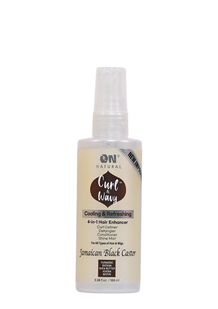 Next Image ON Curl-n-Wavy 4-In-1 Hair Enhancer -Jamaican Black Castor (3.38 oz) #63B