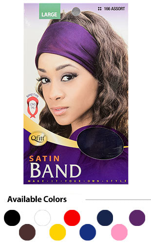 Qfitt Satin Band(L)#Q166Asst-dz