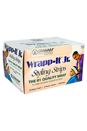 White Smoke Sanek Wrapp-It Jr. [White] (40strips/9pk/bx) #37300 -bx