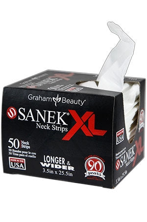 White Smoke Sanek Neck Strips (50strips/bx)-bx#81041