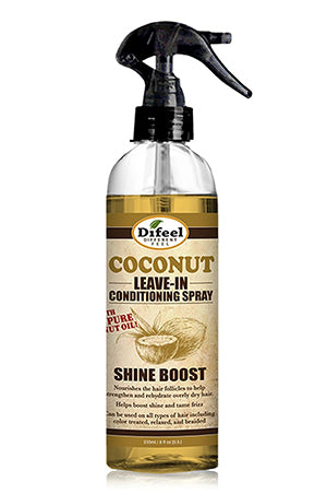 Difeel Coconut Leave-In Spray-Shine(6oz)#155
