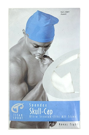 Titan Spandex Skull Cap (Asst) -dz
