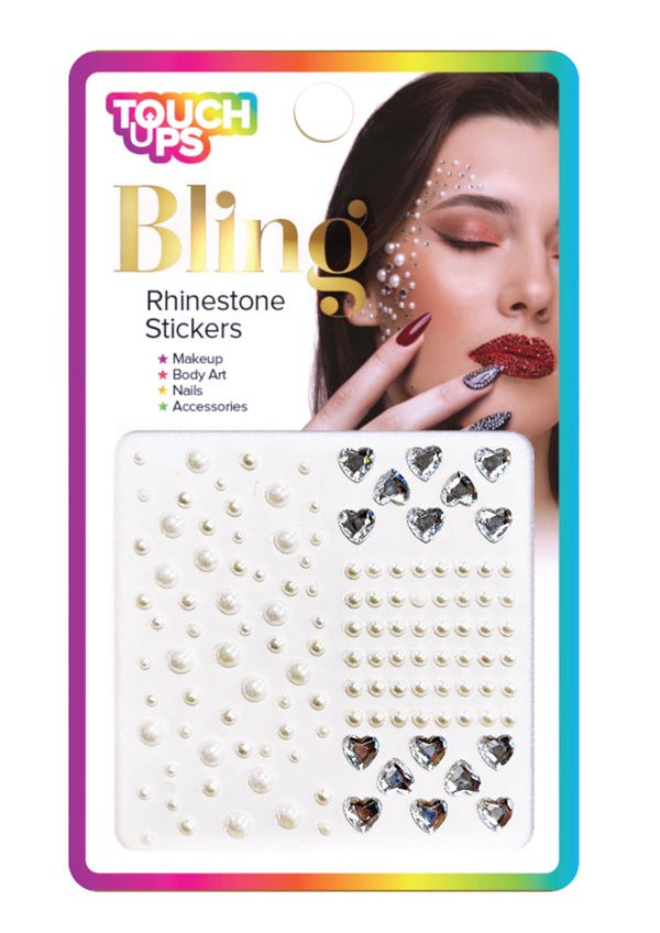 TouchUps Rhinestone Stickers Pearl Mix #BLG008 -dz