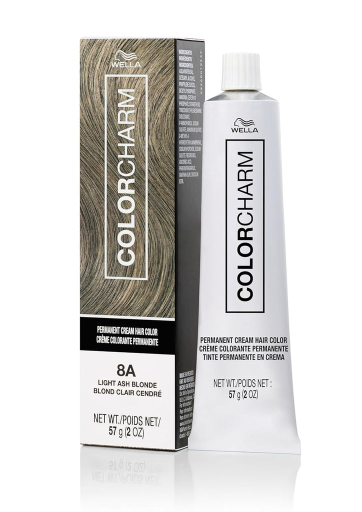 Wella Color Charm Cr������me Hair Color #8A (Light Ash Blonde) -pc