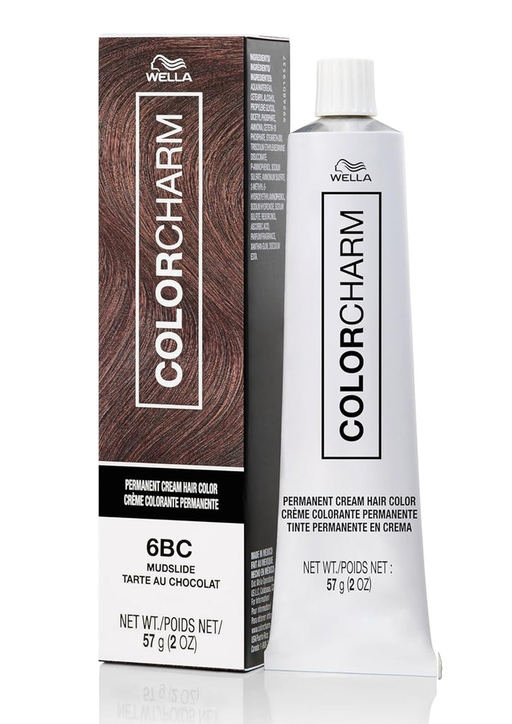 Wella Color Charm Cr������me Hair Color #6BC (Mudside Chocolat) -pc