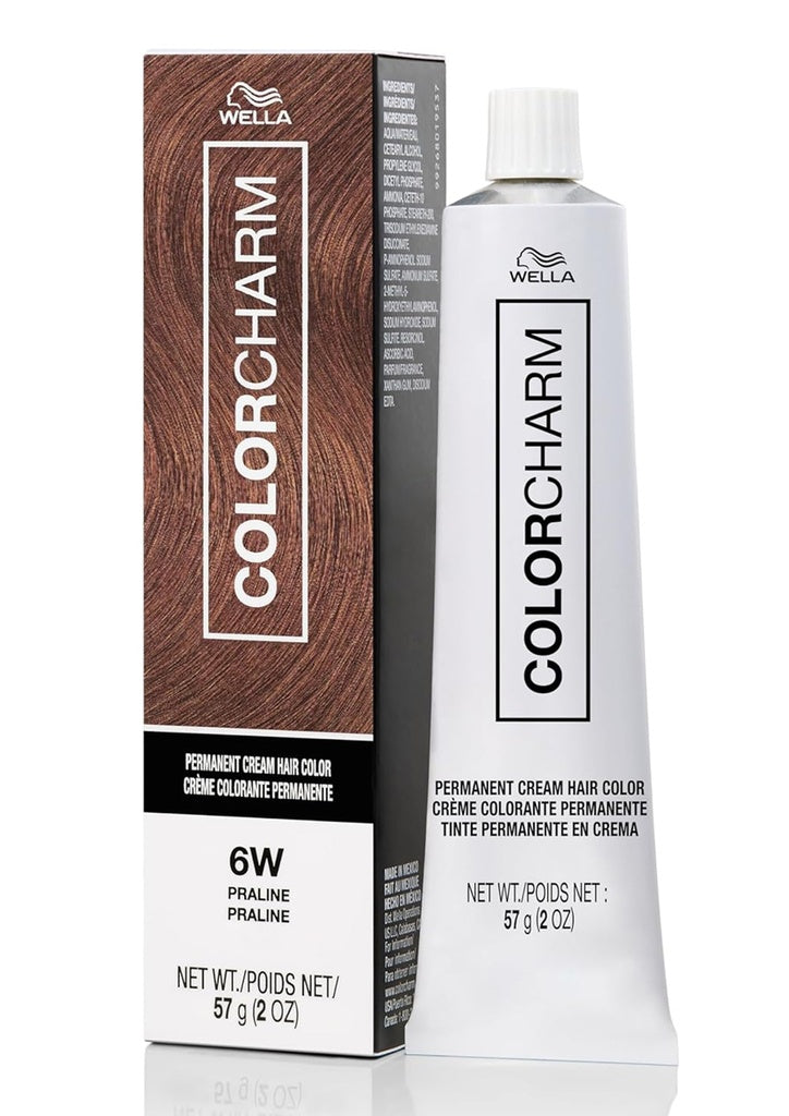 Wella Color Charm Cr������me Hair Color #6W (Praline) -pc