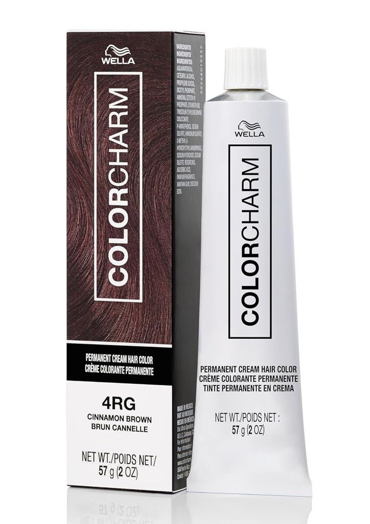Wella Color Charm Cr������me Hair Color #4RG (Cinnamon Brown) -pc