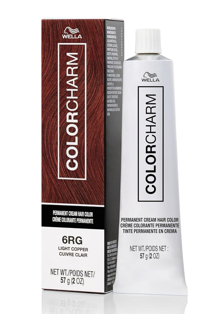 Wella Color Charm Cr������me Hair Color #6RG (Light Copper) -pc