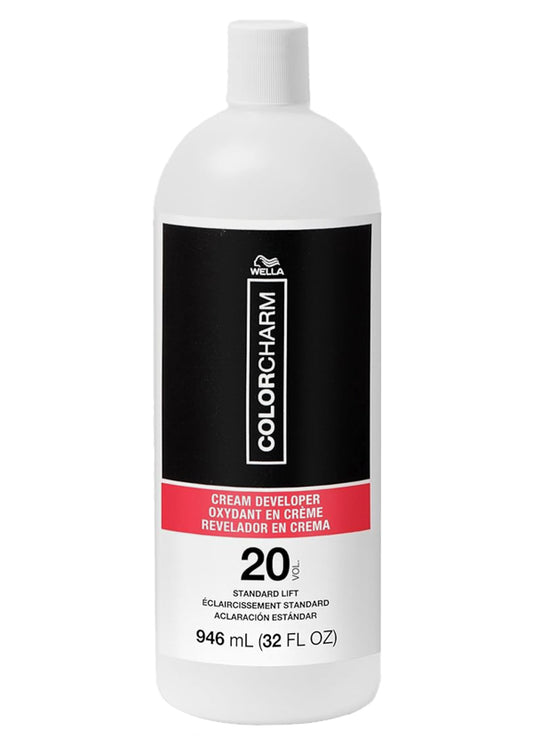 Lavender Wella Color Charm Creme Developer 20Vol. (32 oz) #10