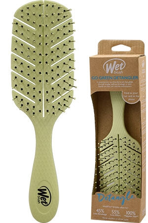 The Wet Brush Go Green Detangler-(P.Green)#BIO830GREN - pc