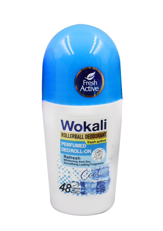WOKALI Perfumed Deoroll-On #Cool (80 ml) #WKL800 -pc