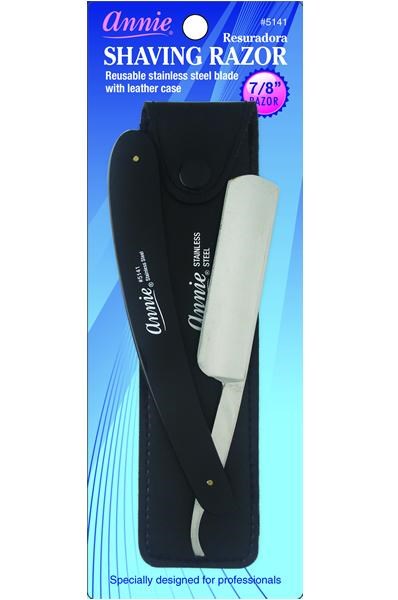 Black ANNIE Shaving Razor Resuradora 7/8inch #5141