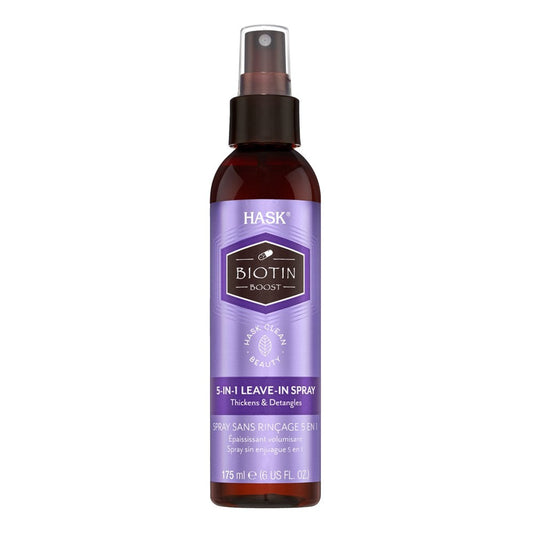White Smoke HASK Biotin Boost 5-In-1 Leave In Spray (6oz)
