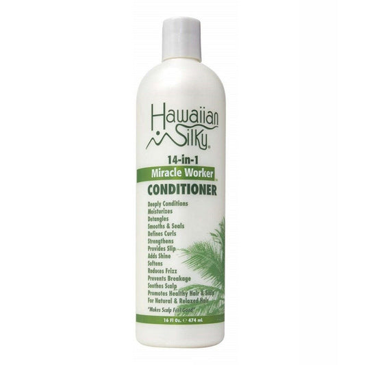 White Smoke HAWAIIAN SILKY Miracle Worker 14 in 1 Conditioner (16oz)