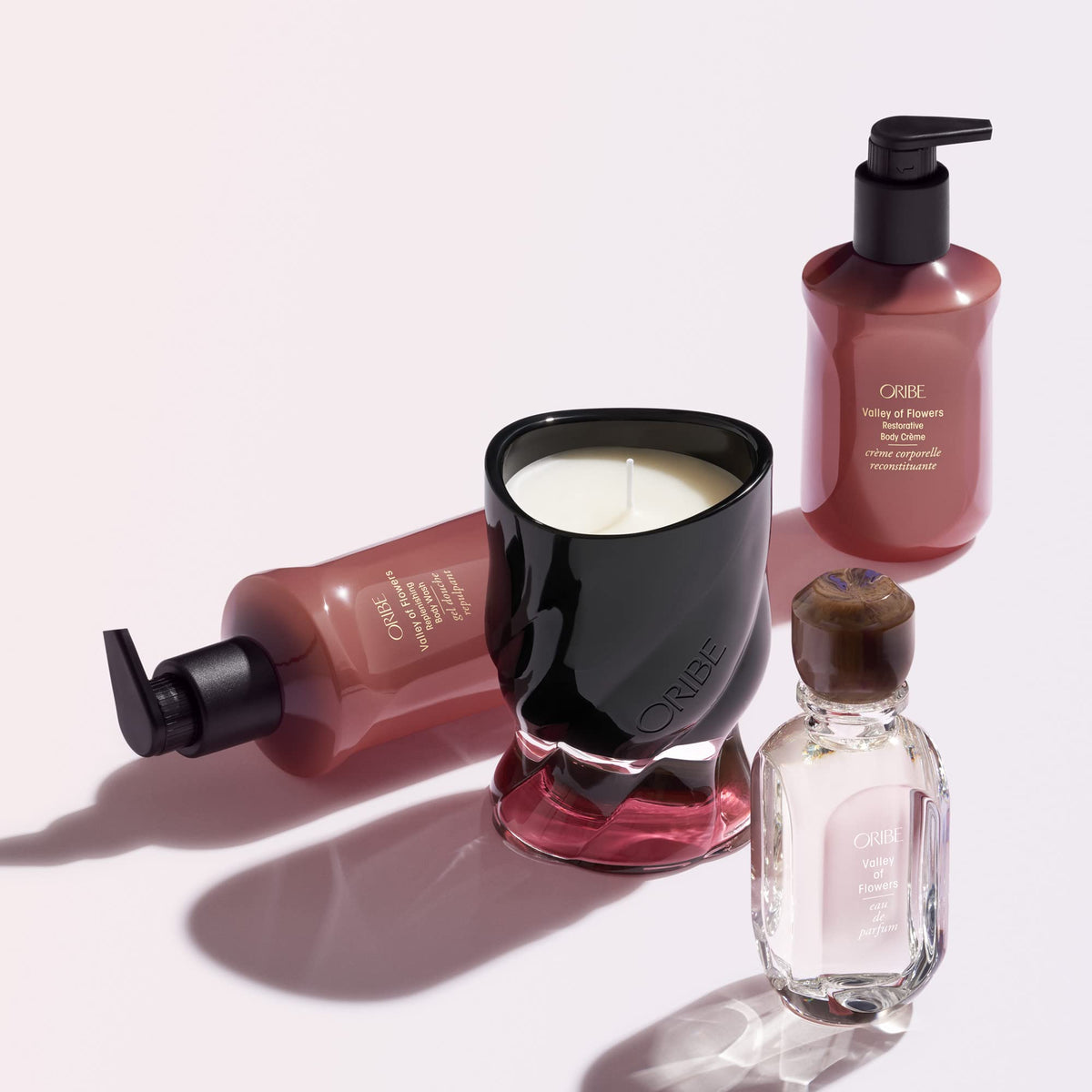 Misty Rose ORIBE Valley of Flowers Body Cream - Moisturizes & Softens Skin - 10.1oz