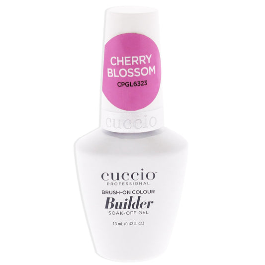 White Smoke Cuccio Pro Brush-On Colour Builder Soak Off Gel - LED and UV Self-Leveling Lightweight Formula - Camouflages Re-Growth and Corrects Uneven Nail Beds - Base Coat - Cherry Blossom - 0.43 oz